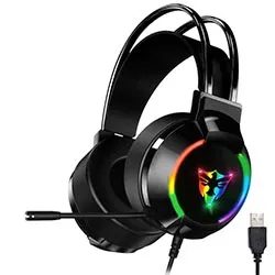 Auriculares Gamer Satellite AE-304 RGB / Con Cable - Negro
