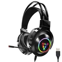 Auriculares Gamer Satellite AE-301 RGB / Con Cable - Negro