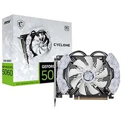 Tarjeta Gráfica MSI Cyclone Oc 8GB Geforce RTX5060 GDDR7 - Blanco (912-V812-205)