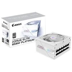 Fuente de Alimentación Gigabyte Aorus Elite GP-AE850PM PG5 Ice 850W ATX 3.1 / Modular / 80 Plus Platinum / Doble Voltaje