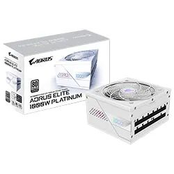 Fuente de Alimentación Gigabyte Aorus Elite GP-AE1000PM PG5 Ice 1000W ATX 3.1 / Modular / 80 Plus Platinum / Doble Voltaje