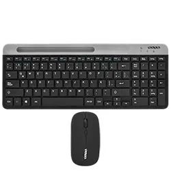Teclado + Mouse Satellite AK-612G BT Inalámbrico / Español - Negro