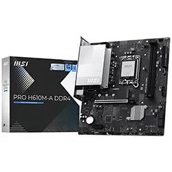 Placa Madre MSI Pro H610M-A DDR4 Socket LGA 1700 / DDR4