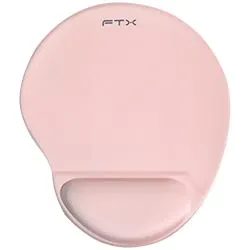 Mousepad FTX FTXMPG01 Con Apoyo de Pulso / 310X270 3MM - Rosado