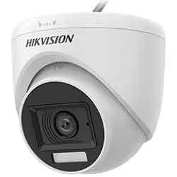 Cámara de Vigilancia Hikvision DS-2CE76D0T-LPFS Hybrid Light Indoor / 2.8MM / 1080P - Blanco