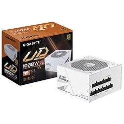 Fuente de Alimentación Gigabyte GP-UD1000GM PG5 Ice V2 1000W ATX 3.1 / Modular / 80 Plus Gold - Blanco