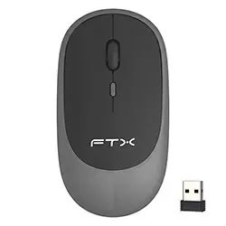 Mouse FTX MWB59 Inalámbrico / Bluetooth - Negro / Gris
