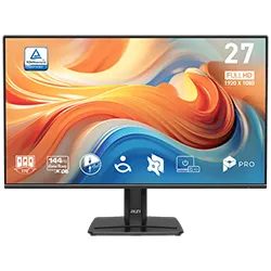 Monitor MSI Pro MP271 E14A 27" Full HD Ips 144HZ / 1MS - Negro
