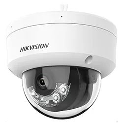 Cámara de Vigilancia IP Hikvision DS-2CD1123G2-Liu Smart Hybrid Light Light Dome HD Outdoor / 2MP - Blanco