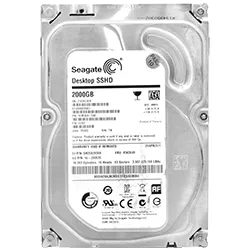 Disco Duro Seagate 2TB Desktop SSHD 3.5" SATA 3 7200RPM Pull - ST2000DX001