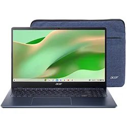 Notebook Acer Chromebook 315 CB315-7H-C7F8 Intel Processor N50 Pantalla Full HD 15.6" / 4GB de Ram / 128GB Emmc / Chromeos - Elemental Azul (Inglés)
