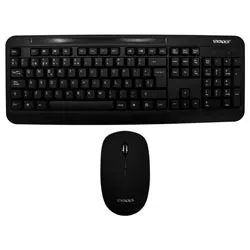 Teclado + Mouse Satellite AK-725G Inalámbrico / Español - Negro